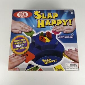 Slap Happy Game Ideal 2014 Lightning Fast Reflex Card Game - Complete!